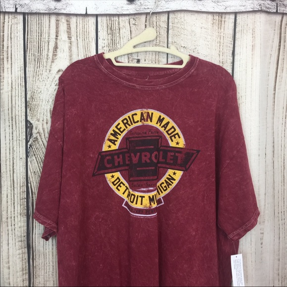 GM General Motors Other - NWT Official GENERAL Motors Burnout Graphic Tee L